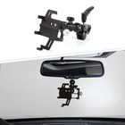 Metal Car A-pillar Mount Phone Holder Bracket Stand For Jeep Wrangler Jk Jljt  