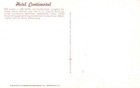 Postcard Washington Dc Hotel Continental Us Capitol Chrome Vintage Pc H7942