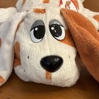 Pound Puppies Medium 2007 White   Brown Spotted Plush Dog  Mpn Pa-7716