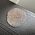 Huge 35mm Anonymous Follis  class A2  Basil Ii Christ Jesus Coin Byzantine  t89