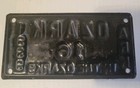 Vintage 1939 Arkansas License Plate 2 Digit  16 In The Ozarks 