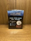 Ultrapro Display Series Dark Wood Base Baseball Holder  brand New 