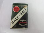 Vintage Advertising  Empty Half And Half Vertical  Pocket  Tobacco Tin   866-u