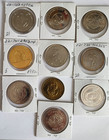 Lot Of 10  Canadian Commemoratives municipal Tokens trade Dollars