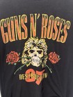 Guns N  Roses Uk Tour 1987  destruction  Black Graphic T-shirt 2010 
