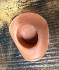 Vintage Marx Johnny West Cowboy Action Figure Accessory Browm Cowboy Hat Lone