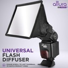 Universal Flash Diffuser Softbox 6x5      Collapsible W  Pouch For Speedlights