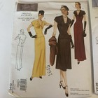 Vintage Vogue Dress Patterns Original 1945  Reproduced