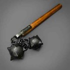Handmade Two Ball Flail     Medieval Spiked Mace     Cosplay   Display