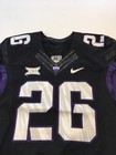Game Worn Used Nike Tcu Horned Frogs Football Jersey  26 Size 40