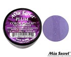 Mia Secret Nail Art Powder 1 4oz- Plum  color Punch Collection 