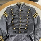Vintage West Point Cadet Jacket Mens S Gray Wool Dress Parade Uniform Us Army     