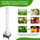 Vertical 70-pots Hydroponics Tower Set Hydroponic Growing System Home Gardening