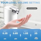 Automatic Liquid Soap Dispenser  12 8oz 380ml Wall Mount Touchless 4 Adjustable 