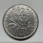 1968 France 1 2 Franc - Coin  c-097