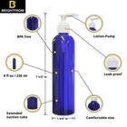 Empty Lotion Pump Bottles  8 Oz Bpa-free Refillable Plastic Containers  Pete1   
