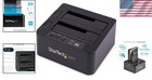 Standalone Hard Drive Cloner  Dual Bay Sata Duplicator Dock