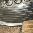 Vintage Haugrud Pewter Viking Ship - Made In Norway 7   