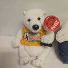 Lot 2 Coca Cola Bean Bag Bears-coke  New With Tag Plush 6 