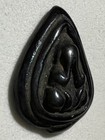 Phra Pidta Lp Ding Rare Old Thai Buddha Amulet Pendant Magic Ancient Idol 1158