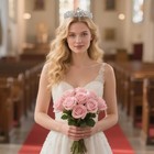 Rhinestone Crystal Tiara Crown For Wedding Bridal Prom Birthday Party Pageant
