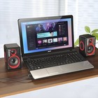 Pc Computer Speakers With Surround Sound Usb Wired Laptop Deep Bass For Desktop
