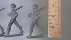 6 Vtg 1940s-1950s Manoil   Barclay Wwii Us Army Playset 3  Figures   Toy Soldier