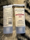 Neutrogena Ultra Sheer Dry-touch Sunscreen Lotion Spf 30 3oz 2pk Ex 5 24