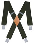Heavy Duty Mens Suspenders x-shaped 2    Wide Strong Clips Suspenders For Black