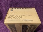 Brand New Unused National Panasonic Red Rc-6001  Flip Clock With Radio Japan