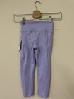 Bcg Youth Training Leggings Girls Xs Lavender High Waisted Side Pockets Nwt