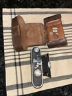 Vintage Foth-anastigmat Camera With Leather Case Made In Germany