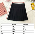 Women High Waist Skater Mini Flared Pleated Skirt Short Tennis Pencil Skirt Cute