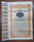 1919 Bayonne Lumber   Mfg  100 Gold Bond Certificate
