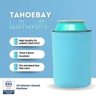 Leatherette Can Cooler Sleeves  12-pack  Faux Leather Bulk Beer And Soda Neop   