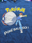 Vintage Pokemon Ash Ketchum 1999 T-shirt Size Youth Large