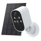 4pcs Wireless Security Camera System 1080p Hd Wifi Solar Powered Battery Camera
