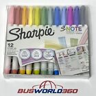 Sharpie S-note Twelve  12x  Count Mild Color Chisel Tip Markers - 1x Brand New