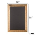 Ilyapa Rustic Wooden Magnetic Kitchen Chalkboard Sign  Assorted Colors   Sizes 