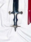 Goat Leather Sheathed Sirohi Sikh Sword  Sikh Dagger  Sikh Kirpan
