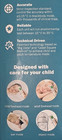 Infrared Thermometer Forehead   Ear Dual Mode Non Contact Baby Adult Object 4in1