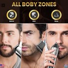 Beard Trimmer 3-in-1 Hair Clippers  Nose Ear Shaver  Cordless Grooming Set