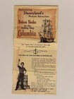 Original Disneyland  Vintage Enchanted Tiki Room   Sailing Ship Columbia Flyer