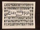 Rare 1961 Elida High School Class Photo Black   White 8 X 10 Elida  Ohio