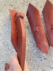 Vtg 3 Cultivator  4708 Chisel  Plow Points Furrow Sweep Attachment Blades 7 3 4 