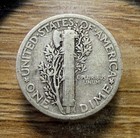 1930-p Mercury Dime - Actual Silver Coin Shown - Free Shipping   Tracking Inv624