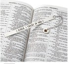 Metal Bookmark With   Jesus I Trust In You   New  md-071