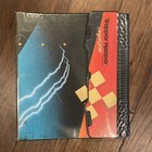 Vintage Mead Trapper Keeper Designer Series 3 Ring Binder Folder Lightning Bolt