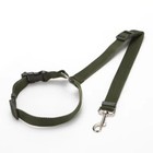 Adjustable Pet Car Seat Belt   Leash  Nylon Two-in-one Dog Harness Safety Collar