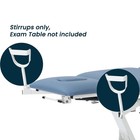 Adirmed Vivacomfort Steel Stirrups For 903   01 Power Medical Pelvic Exam Table